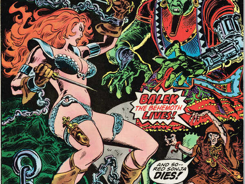 Jual Poster Comics Red Sonja APC018