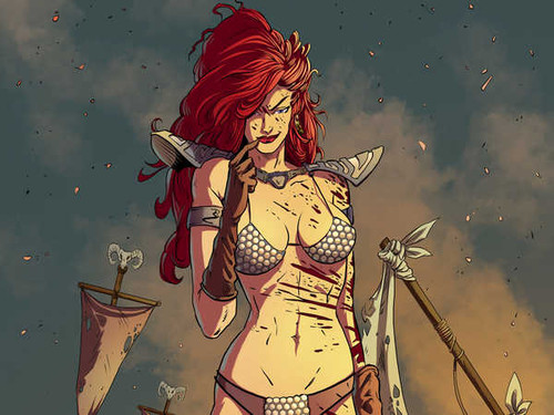 Jual Poster Comics Red Sonja APC023