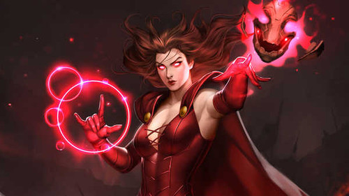 Jual Poster Comics Scarlet Witch2 APC001 Jual Poster Comics Scarlet Witch2 APC001