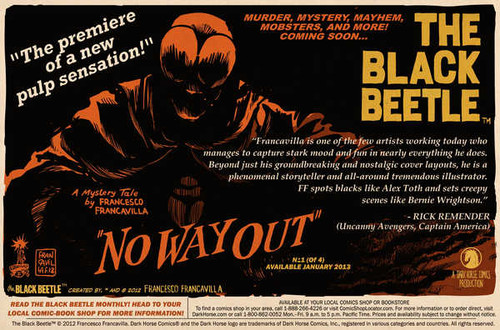 Jual Poster Comics The Black Beetle No Way Out APC Jual Poster Comics The Black Beetle No Way Out APC