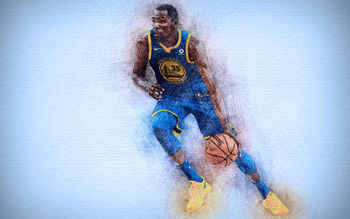 Jual Poster Golden State Warriors Kevin Durant NBA Basketball Kevin Durant APC002