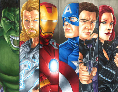 Jual Poster The Avengers Avengers6 APC001
