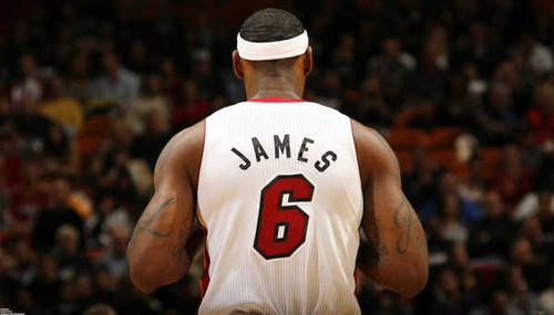 Jual Poster LeBron James Basketball Miami Heat APC
