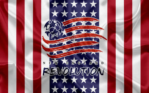 Jual Poster Logo MLS New England Revolution Soccer Soccer New England Revolution APC005