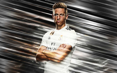 Jual Poster Marcos Llorente Real Madrid C.F. Soccer Spanish Soccer Marcos Llorente APC002