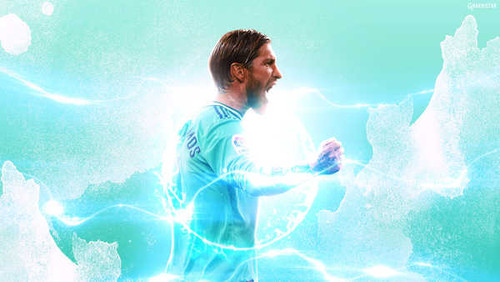 Jual Poster Real Madrid C.F. Sergio Ramos Soccer Spanish Soccer Sergio Ramos5 APC450