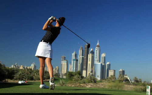 Jual Poster Rear Woman Golf Golf APC