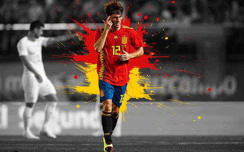 Jual Poster Soccer Álvaro Odriozola APC001 Jual Poster Soccer Álvaro Odriozola APC001