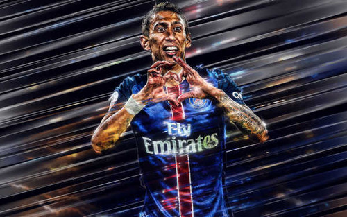 Jual Poster Soccer Ángel Di María APC004