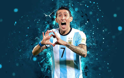 Jual Poster Soccer Ángel Di María APC012