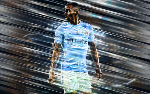 Jual Poster Soccer Gabriel Jesus APC001