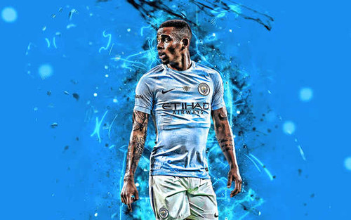 Jual Poster Soccer Gabriel Jesus APC004