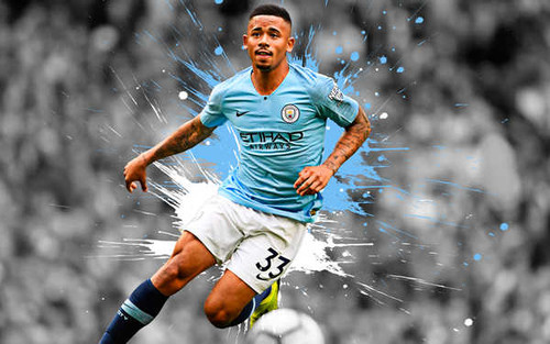 Jual Poster Soccer Gabriel Jesus APC005