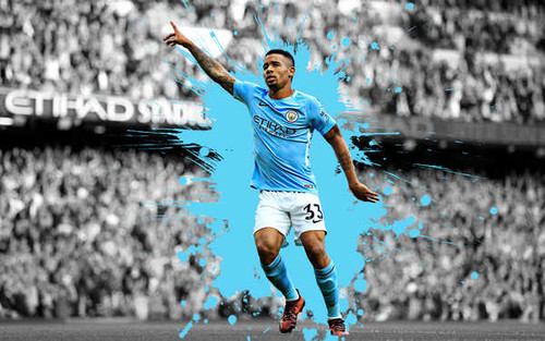 Jual Poster Soccer Gabriel Jesus APC006