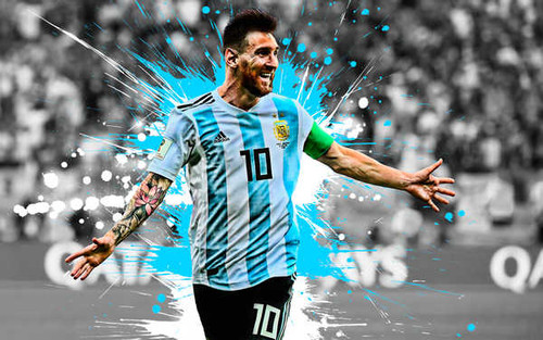 Jual Poster Soccer Lionel Messi APC005