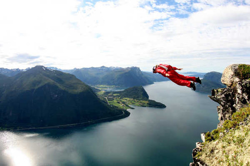 Jual Poster Sports Base Jumping APC006