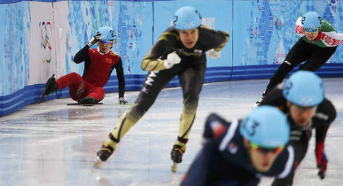 Jual Poster Sports Speed Skating APC001 Jual Poster Sports Speed Skating APC001