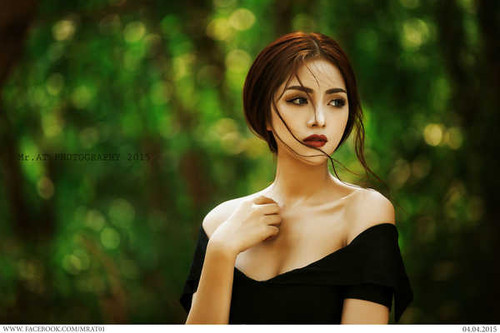 Jual Poster Asian Bokeh Girl Mai Ánh Quyên Model Vietnamese Models Mai Ánh Quyên APC
