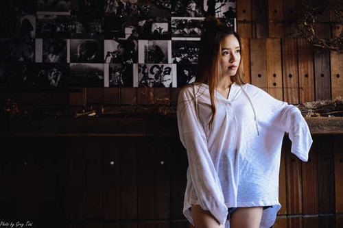 Jual Poster Asian Brunette Girl Model Woman Women Asian APC149