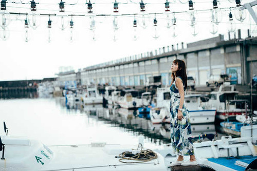 Jual Poster Asian Brunette Girl Model Woman Women Asian APC162