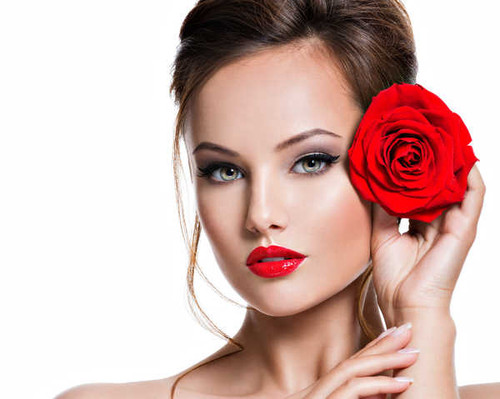 Jual Poster Blue Eyes Brunette Face Girl Lipstick Model Rose Women Face9 APC Jual Poster Blue Eyes Brunette Face Girl Lipstick Model Rose Women Face9 APC