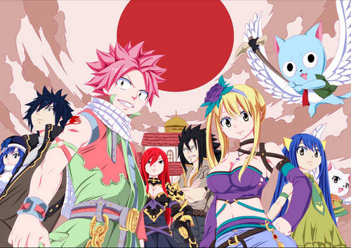 Poster Anime Fairy Tail APC015A Poster Anime Fairy Tail APC015A