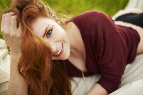Jual Poster Bokeh Freckles Green Eyes Model Redhead Woman Models Model APC