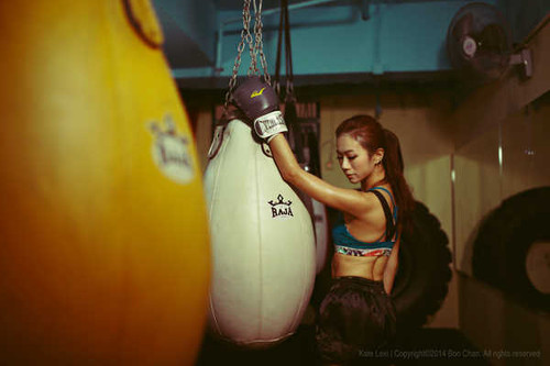 Jual Poster Boxing Women Asian APC001 Jual Poster Boxing Women Asian APC001