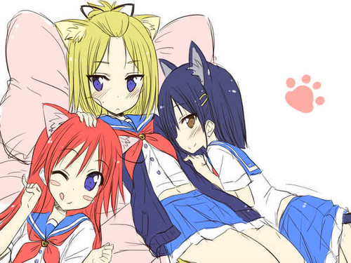 Poster Anime Flip Flappers APC003A Poster Anime Flip Flappers APC003A