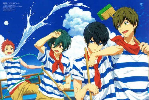 Poster Anime Free! APC008
