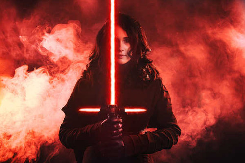 Jual Poster Cosplay Kylo Ren Star Wars Women Cosplay APC