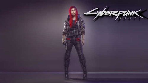 Jual Poster Cyberpunk 2077 Women Cosplay APC