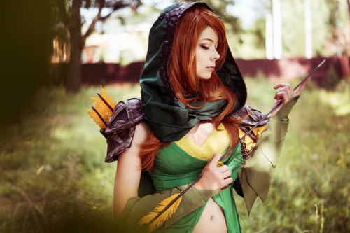 Jual Poster DotA 2 Windranger (DotA 2) Women Cosplay APC