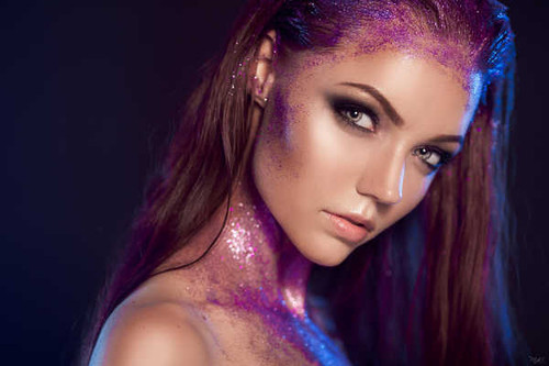 Jual Poster Face Girl Glitter Model Woman Women Face APC