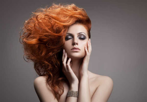 Jual Poster Face Girl Model Mood Redhead Woman Women Mood APC