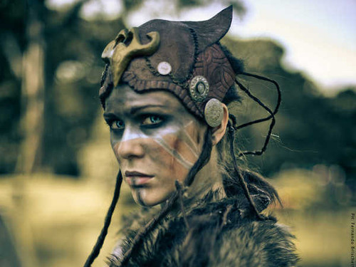 Jual Poster Hellblade Senua's Sacrifice Women Cosplay APC