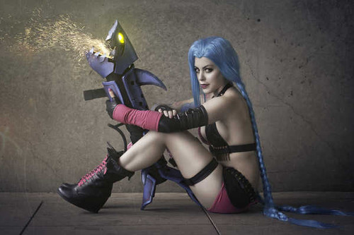 Jual Poster Jinx (League Of Legends) League Of Legends Women Cosplay APC002