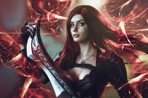 Jual Poster Katarina (League Of Legends) League Of Legends Women Cosplay APC002