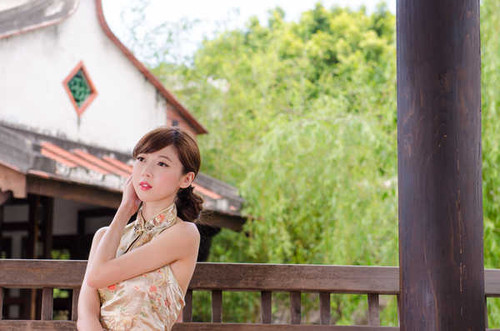 Jual Poster Models Chén Qiáoqiáo APC006