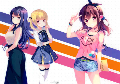 Poster Anime Girlish Number APC002 Poster Anime Girlish Number APC002