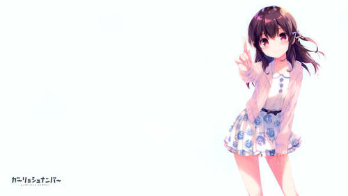 Poster Anime Girlish Number APCA Poster Anime Girlish Number APCA