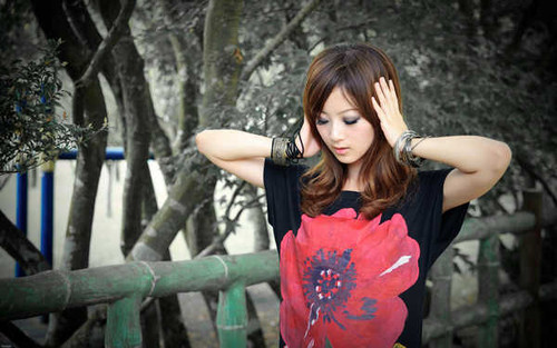 Jual Poster Models Mikako Zhang Kaijie APC008