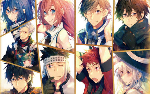 Poster Anime Grimgar of Fantasy and Ash APC001 Poster Anime Grimgar of Fantasy and Ash APC001