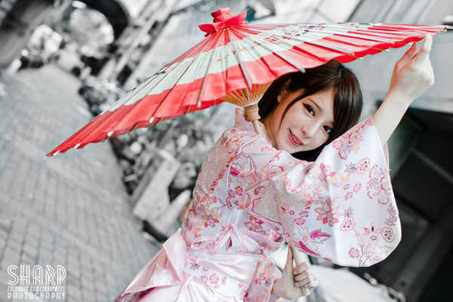 Jual Poster Models Zhang Qi Jun APC001