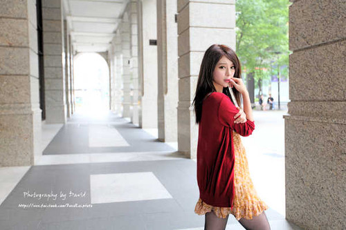 Jual Poster Models Zhang Qi Jun APC038