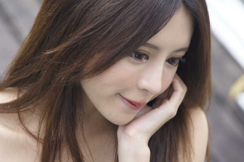 Jual Poster Models Zhang Qi Jun APC077