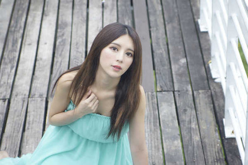 Jual Poster Models Zhang Qi Jun APC079