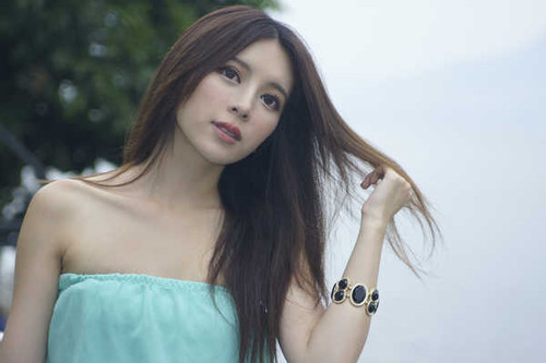 Jual Poster Models Zhang Qi Jun APC085