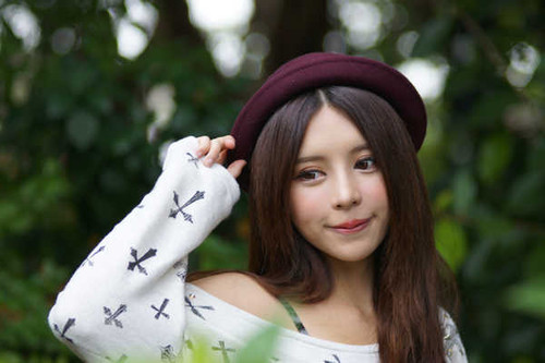 Jual Poster Models Zhang Qi Jun APC125