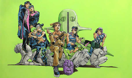 Poster Anime Jojo's Bizarre Adventure APC002